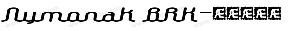Nymonak BRK字体转换